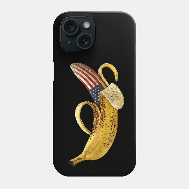 DC Riot-Capitol Hill-Banana republic Phone Case by StabbedHeart