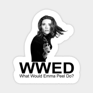 Emma Peel WWED Magnet