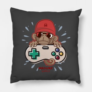 Hardcore Gamer Pillow