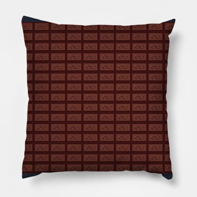 Chocolate Bar Pillow by DPattonPD