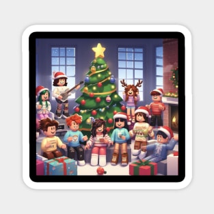 Roblox christmas Magnet