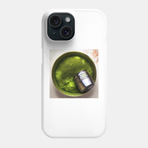 Matcha Cup Japan Green Tea Phone Case by Flowering Away