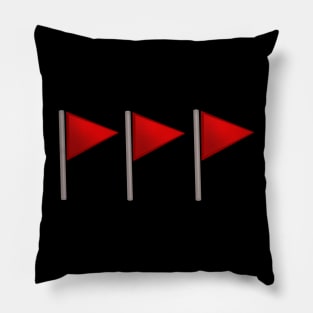 Red Flag! Pillow