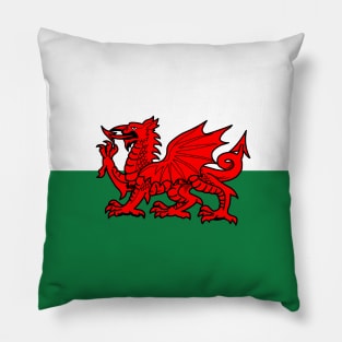 Welsh Dragon Pillow