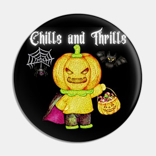 Chills and Thrills - Halloween 2023 Pin