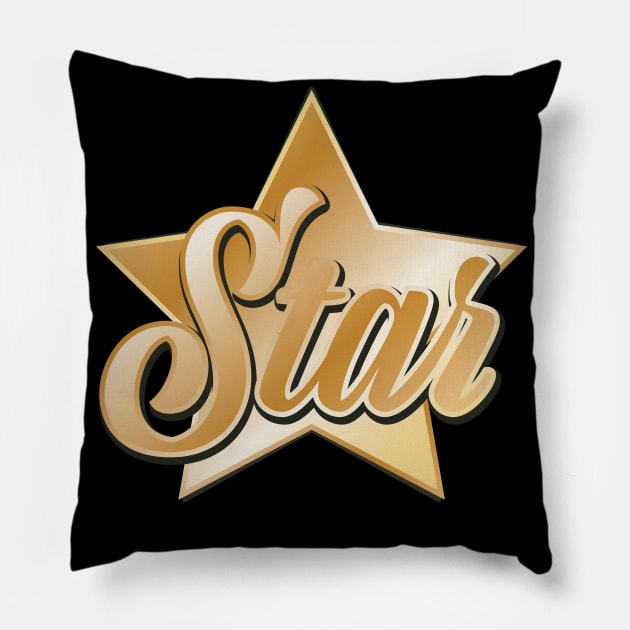 Celebrity Star Pillow by nickemporium1