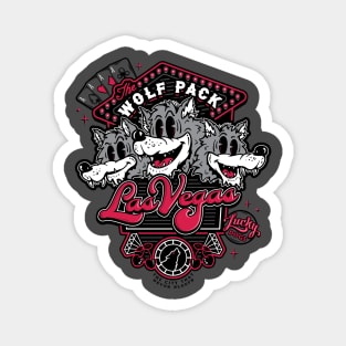 Wolf Pack Las Vegas Magnet