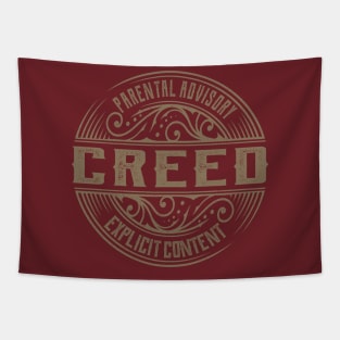 creed vintage ornament Tapestry