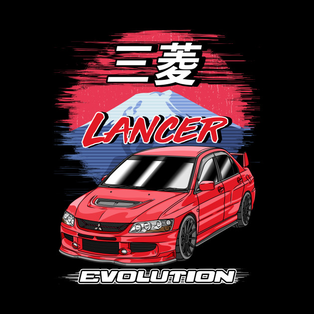 JDM Lancer Evolution 8 - Car - Phone Case