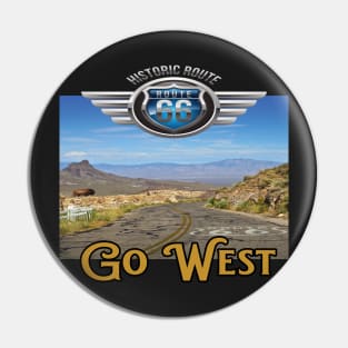 Go West Pin