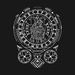 Fenrir | Norse Pagan Symbol T-Shirt