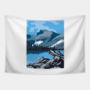 Great Basin National Park in White Pine County Nevada United States WPA Poster Art Color Tapestry