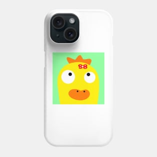 funny duck head Phone Case