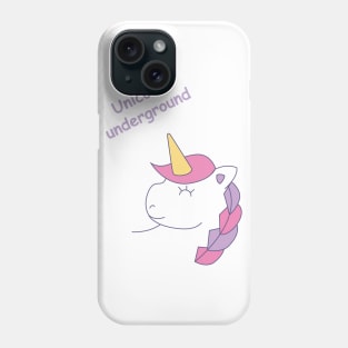 Unicorn underground, Candy Phone Case