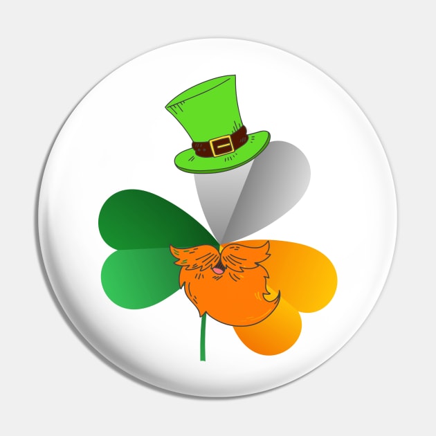 Happy St Patricks Day Pin by Kencur