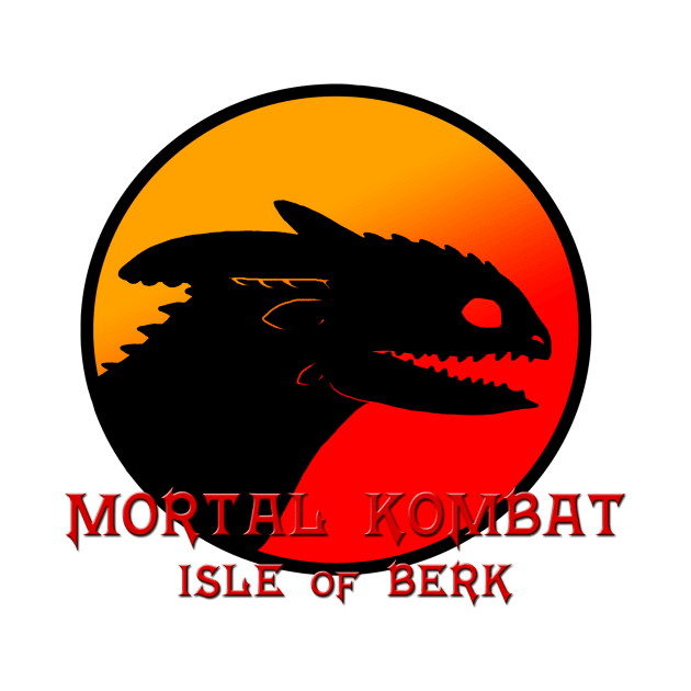 Mortal kombat Isle of Berk by The darkcartoon