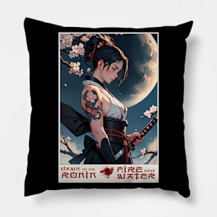 Dawn of the Ronin Pillow