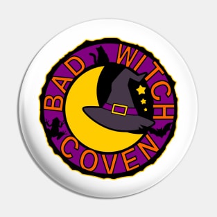 Bad  Witch Coven Pin