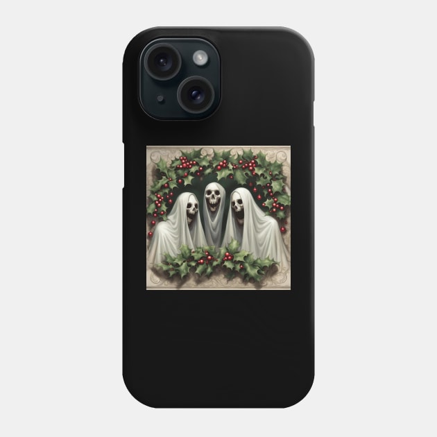 A Haunting Christmas Phone Case by Haunted History Chronicles