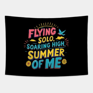 Flying Solo Soaring High Summer of Me Tapestry