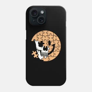 Smile and skull Phone Case