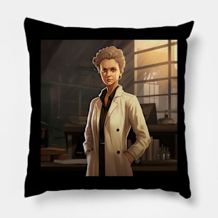 Marie Curie Pillow