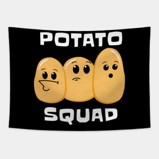 Potato Squad Gang Tater Tayto Tapestry