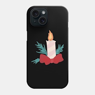 Christmas candle Phone Case