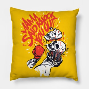 The Knockout Punch Pillow