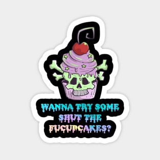 Pastel Goth Cupcake Meme Kawaii Gothic Sarcastic Eboy Egirl Magnet