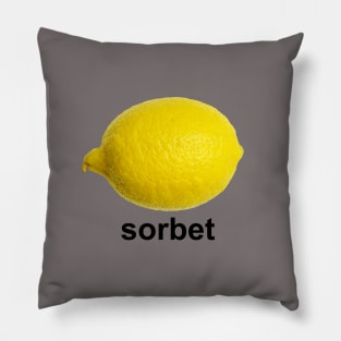 Lemon sorbet Pillow