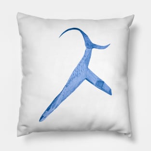 blue whale Pillow
