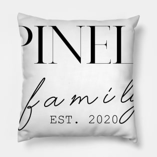Spinelli Family EST. 2020, Surname, Spinelli Pillow