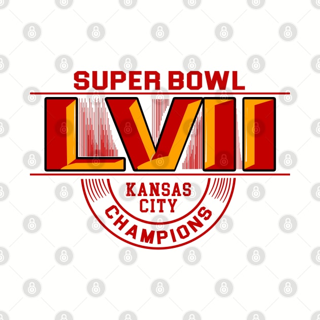 Kansas City Chiefs Super Bowl LVII by BossGriffin