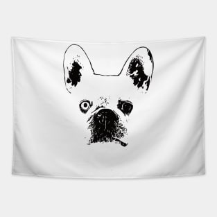 French Bulldog Face Tapestry