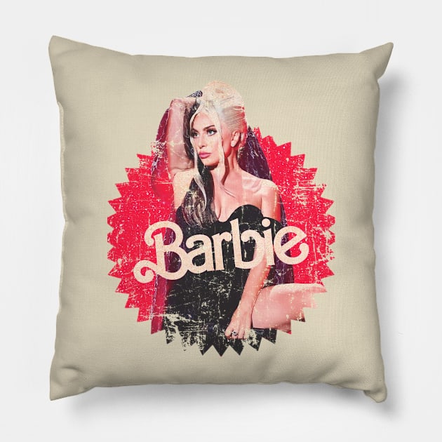 Barbenheimer retro Pillow by We Only Do One Take