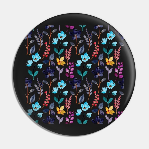 Colorful Flowers Pin by edwardecho