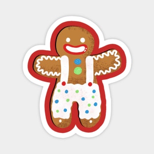 Mr. Gingerbread Magnet