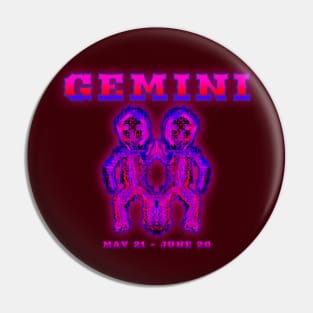 Gemini 6b Mahogany Pin