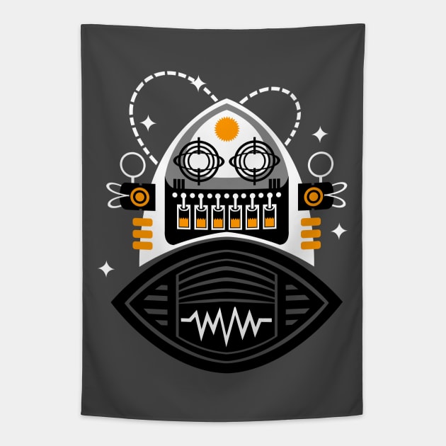 Forbidden planet Tapestry by heybro