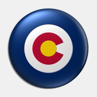 Captain Colorado Shield Pin