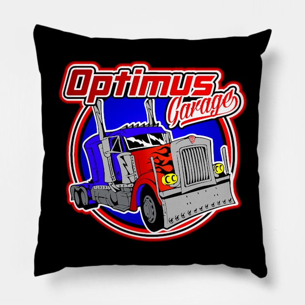 O. Garage Pillow by buby87