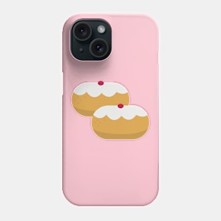 Cream filled donuts Phone Case