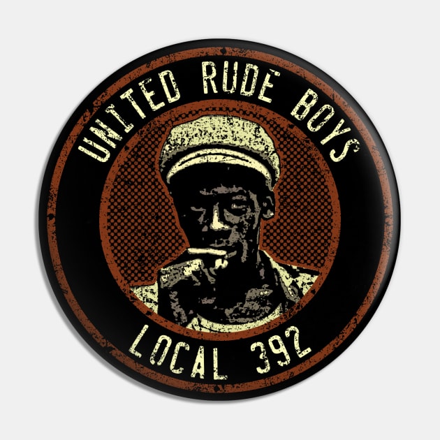 United Rude Boys Pin by bronzarino