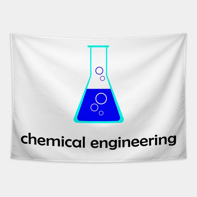 chemical engineering logo engineer t-shirt Tapestry by PrisDesign99