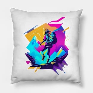 Mountain Tracking Climbing Haiking Funny Collection Pillow