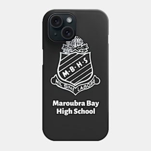 MBHS WHITE ON COLOUR BACKGROUND DESIGN Phone Case