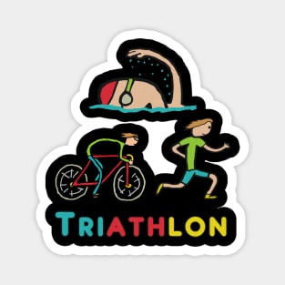 Triathlon Magnet