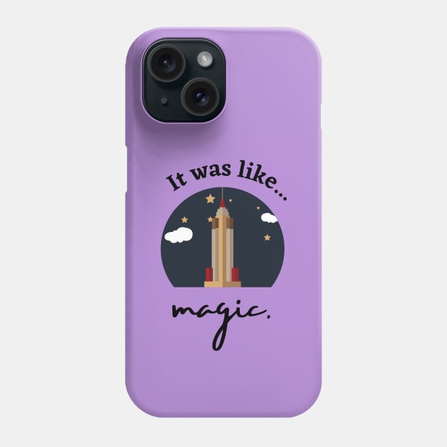 Sleepless in Seattle Phone Case by Said with wit