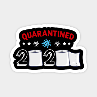 Quaratined 2020 toilet papar Graduation Funny Senior 2020 Magnet